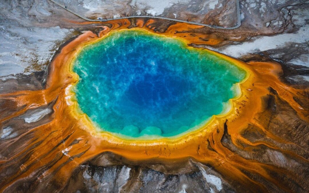 Visiting The Mammoth Hot Springs At Yellowstone National Park